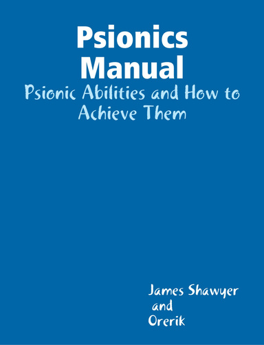 Psionics Manual