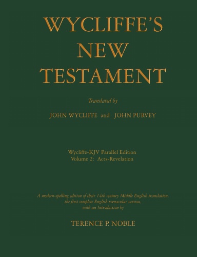 Wycliffe-KJV New Testament (volume 2)