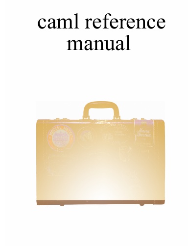 caml reference manual