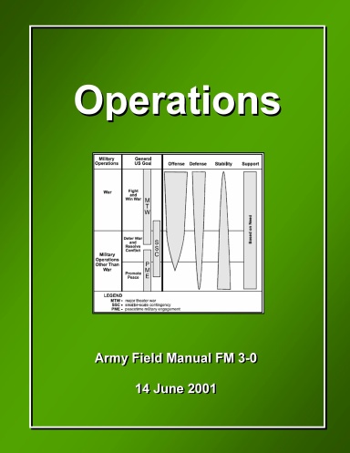 Operations - US Army Field Manual FM 3-0