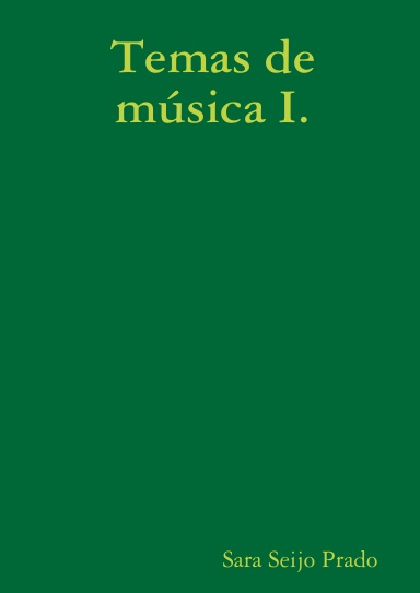 Temas de música I.