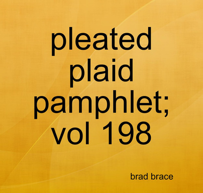 pleated plaid pamphlet; vol 198
