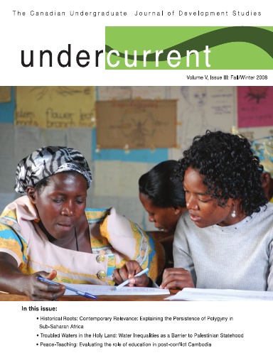 Undercurrent Journal Vol. 5, Iss. 3 Fall/Winter 2008