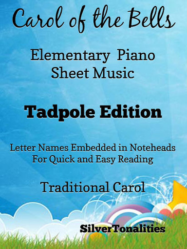 Carol of the Bells Elementary Piano Sheet Music Tadpole Edition Pdf