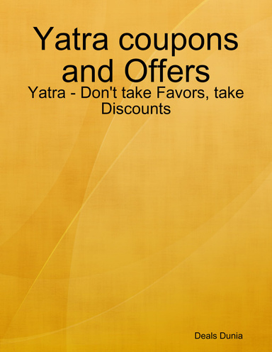 Yatra coupons and Offers