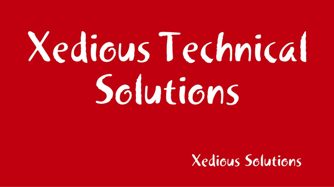 Xedious Technical Solutions
