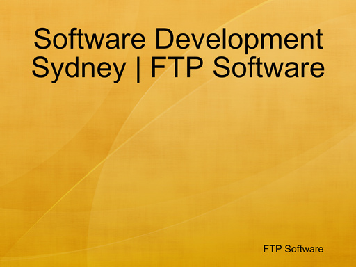 Software Development Sydney | FTP Software