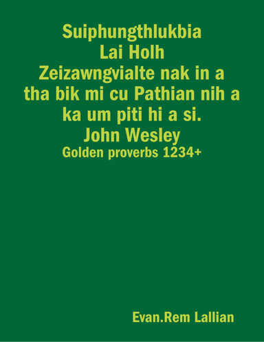 Suiphungthlukbia Chin