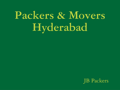 Packers & Movers Hyderabad