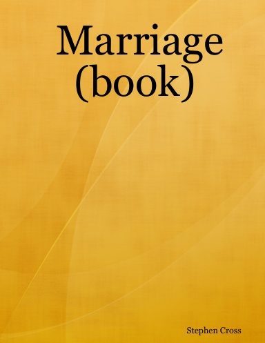 Marriage (book)