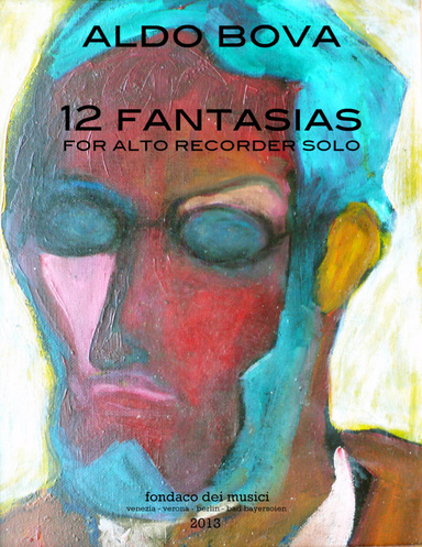 12 fantasias for alto recorder in stile moderno