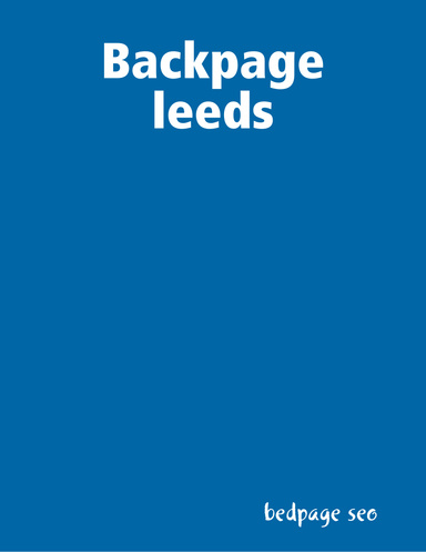 Backpage leeds