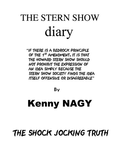 The Stern Show Diary