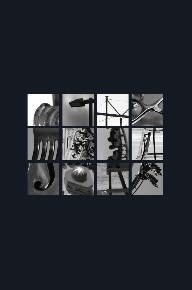 Typographic Desk Calendar 2009