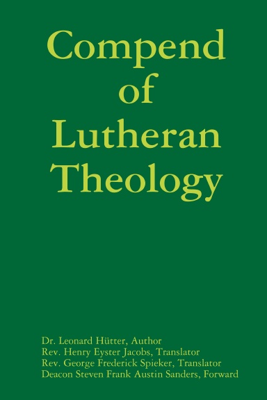 Compend of Lutheran Theology