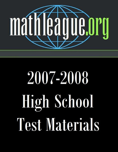 High School Test - 10803 (December 2007)