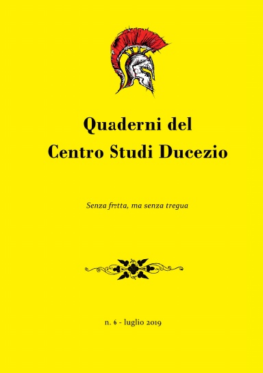 Quaderni del Centro Studi Ducezio - n. 6 (luglio 2019)
