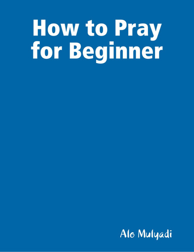 How to Pray for Beginner