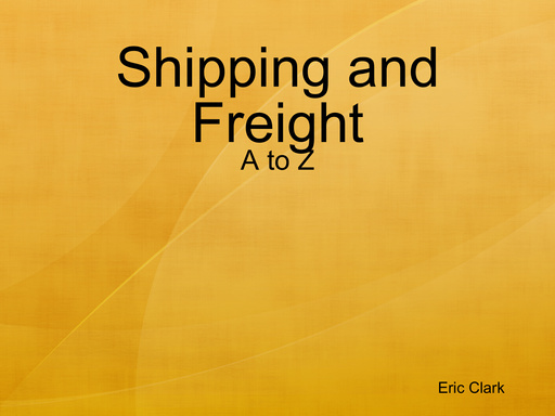 Shipping and Freight - A to Z