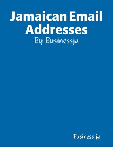 Jamaican Email Addresses
