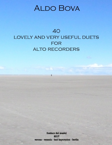 40 lovely and useful duets for alto recorders