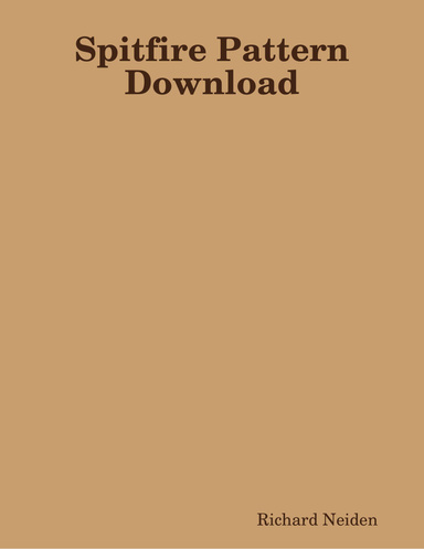 Spitfire Pattern Download