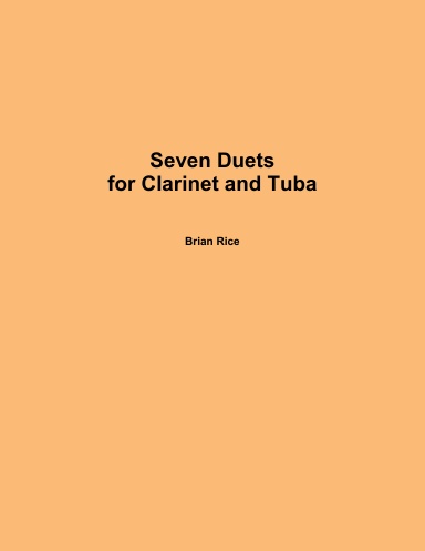Seven Duets for Clarinet and Tuba