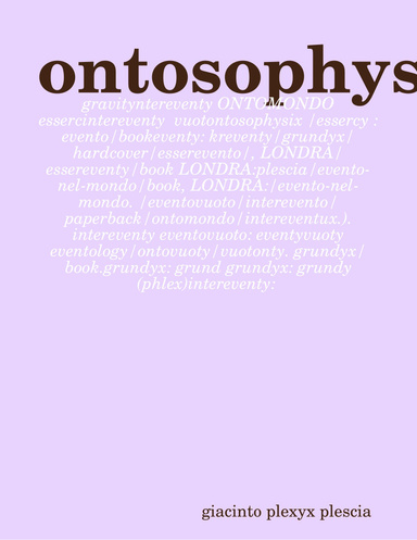 ontosophysis