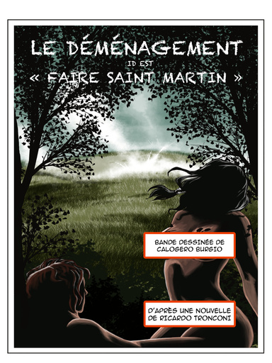 Le déménagement - bande dessinée