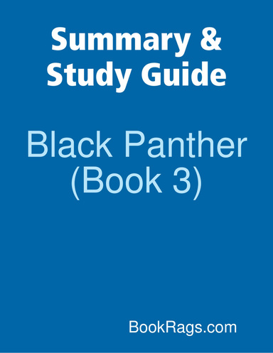 Summary & Study Guide: Black Panther (Book 3)