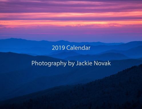 2019 Calendar - Photography by Jackie Novak