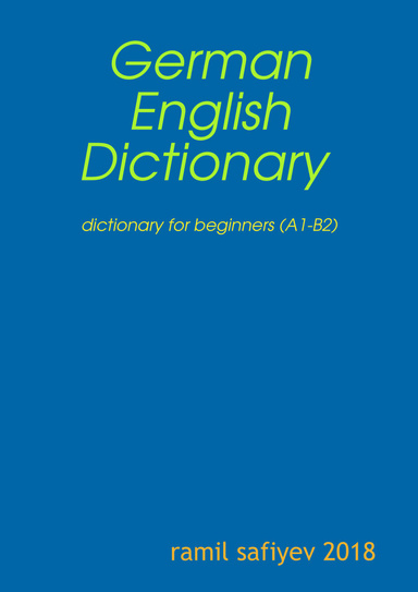 German English Dictionary