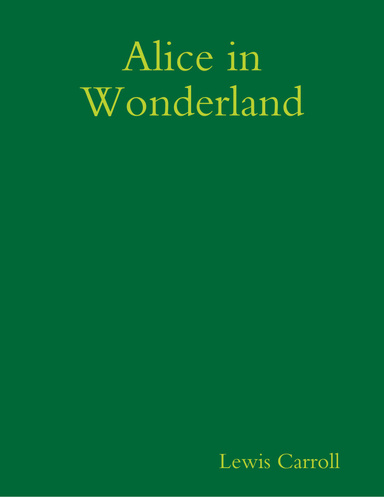 Alice in Wonderland