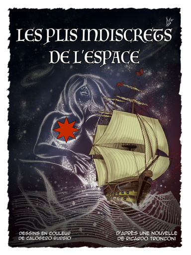Les plis indiscrets de l'espace - bande dessinée en couleur