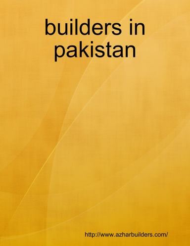builders in pakistan