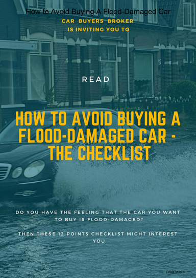 How to Avoid Buying A Flood-Damaged Car