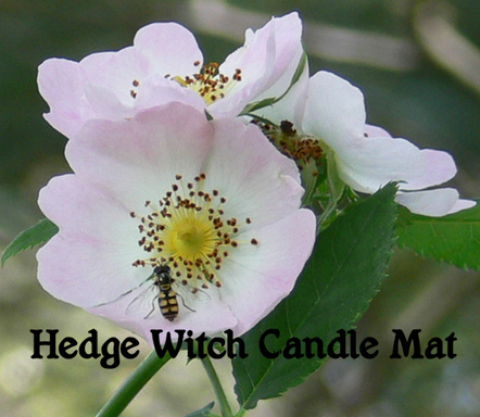 Hedge Witch Candle Mat