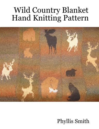 Wild Country Blanket Hand Knitting Pattern