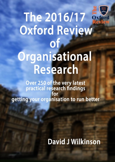 The Oxford Review Annual 2016/17