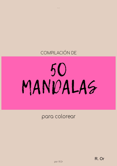 50 Mandalas para colorear PDF