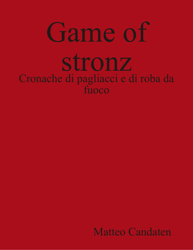 game of stronz