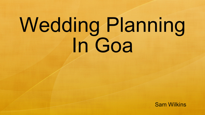 Wedding Planning In Goa