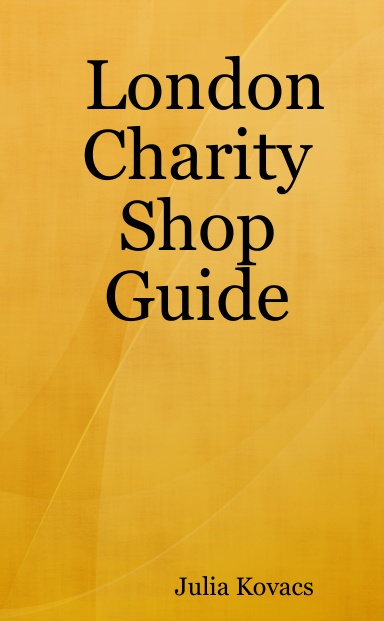 London Charity Shop Guide