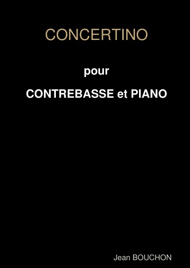 CONCERTINO pour CONTREBASSE