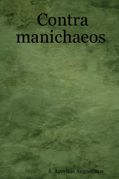 Contra manichaeos