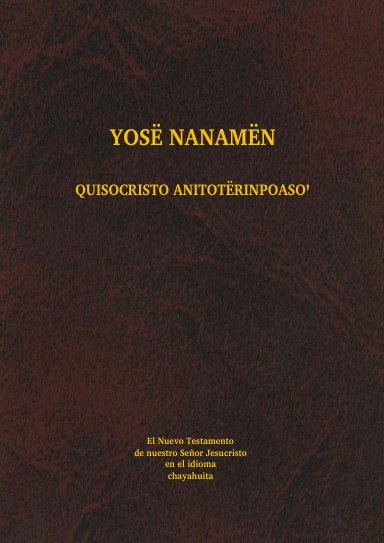 Chayahuita Nuevo Testamento -A4