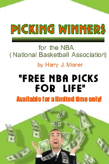 Picking Winners for The NBA (National Basketball Association) Receive my very own top NBA Basketball Picks for LIFE, plus much more.LIMITED TIME ONLY!