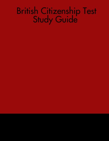 British Citizenship Test Study Guide