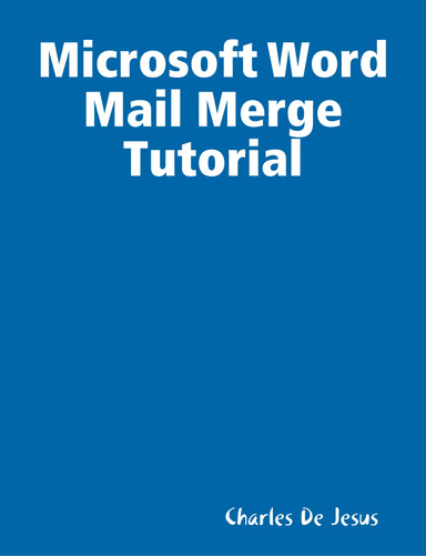Microsoft Word Mail Merge Tutorial