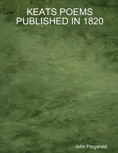 KEATS POEMS PUBLISHED IN 1820